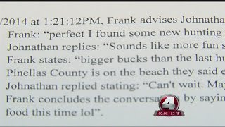 Phone records reveal details about Collier home invasions