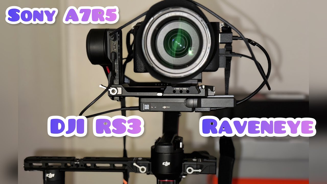How to Connect your DJi Raveneye to your Sony A7R5 & DJi RS3