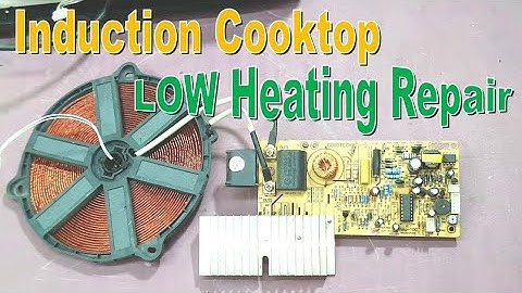 Induction Cooktop Low Heating Problem Repair || Repair Induction Cooker || Induction Cooktop Repair