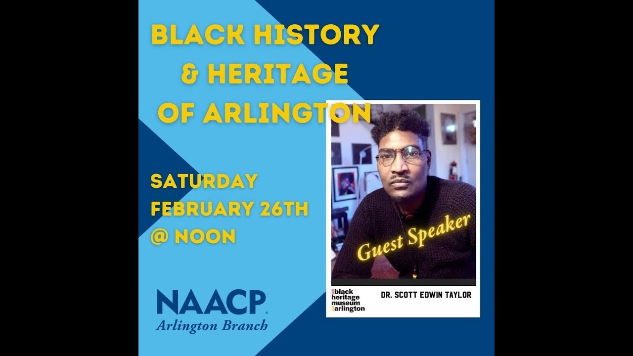 NAACP Arlington Branch - National Black History Month Program, 80 ...