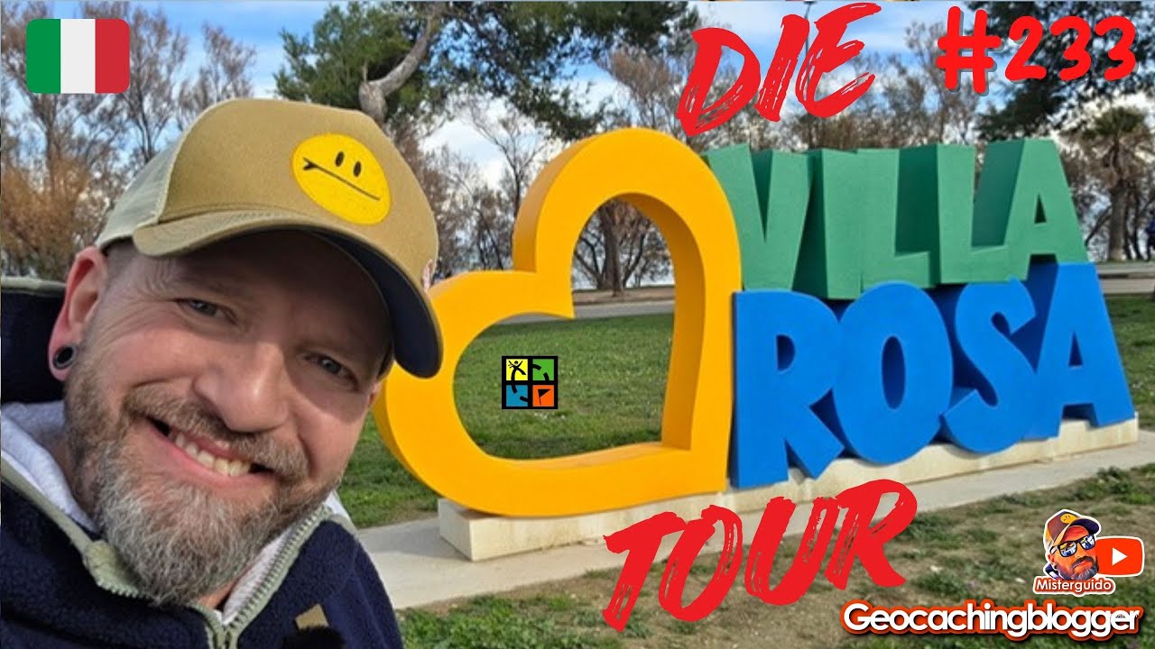 Geocaching Vlog 233 Die Villa Rosa Tour