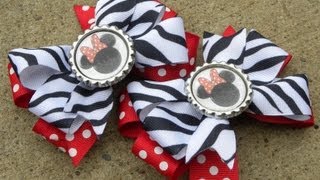 HOW TO: Make A Pinwheel Bow Tutorial by Just Add A Bow