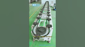 Vertical circular guide rail conveyor systems, automatic conveyor equipment, double track guideway