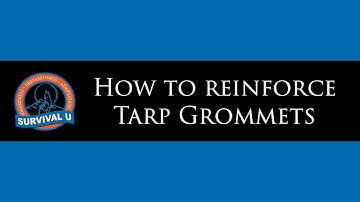 Duct Tape to the Rescue:  How to Fix Your Emergency Shelter Grommets