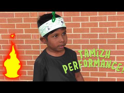 Tamizh performance at Las Colinas Elementary School, Texas ❤️💥🔥 Bugs