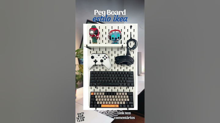 Decorações para o seu Setup