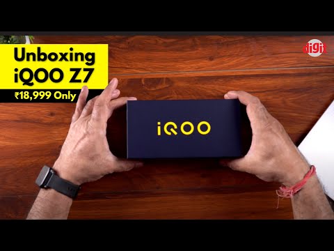 iQOO Z7 5G Unboxing and First impression | Full Specifications | Price ₹18,999 New
