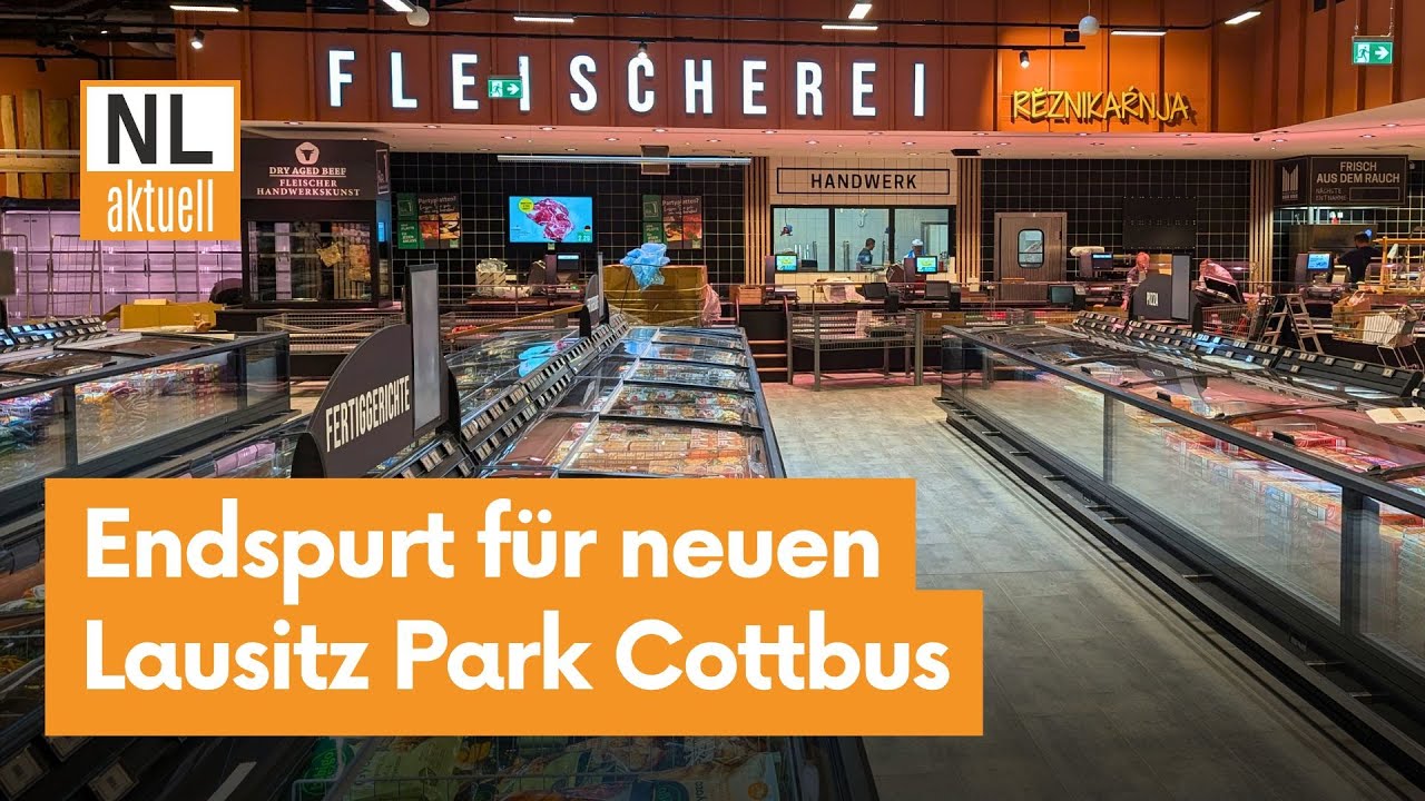 Neuer Lausitz Park in Cottbus | Die ersten Stimmen vom NL-Rundgang kurz vor Neueröffnung