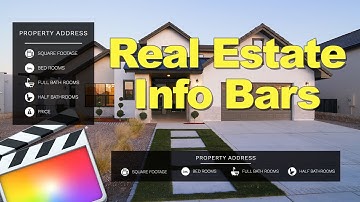 Final Cut Pro X Lower Thirds and Side Bars
