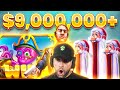 I won OVER $9,000,000  with my BIGGEST WINS of 2023!! (Best of Highlights)