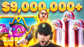 I won OVER $9,000,000+ with my BIGGEST WINS of 2023!! (Best of Highlights)