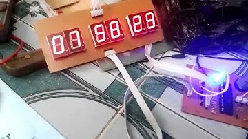 dong ho so dung PIC16f877a + DS1307