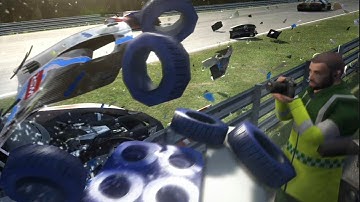 Car crashes ultra slow motion Montage 37