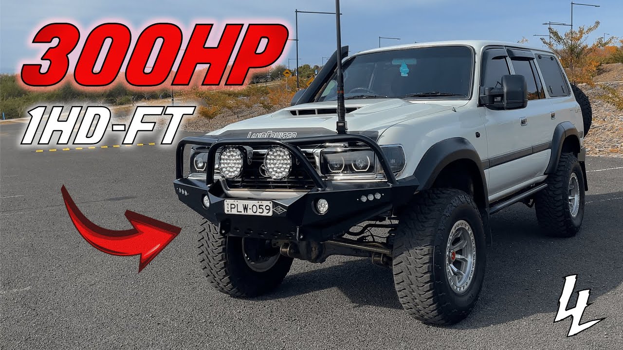 INSANE 300HP 1HD-FT 80 SERIES | Larrikin Rundowns EP 2 - YouTube