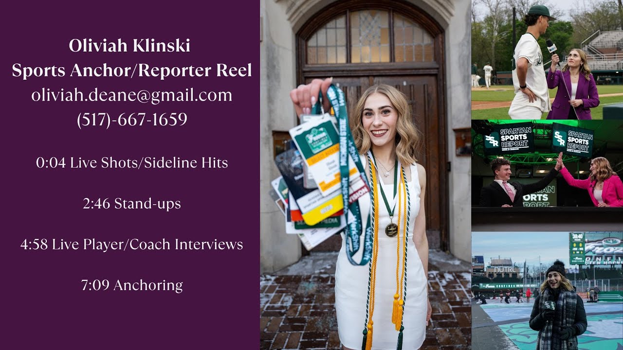 Oliviah Klinski Sports Reporter/Anchor Reel Winter 2026
