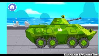 Kids Cars Games || Build a car and truck wash #5  || Educational Games for kids Kindergarten screenshot 4