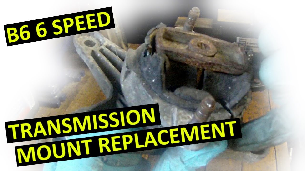 01E Transmission Mount Installation on B6 A4 3.0 AVK YouTube
