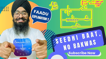 Q17SB in the circuit shown below. The key K is closed at time t=0 the current through the battery is