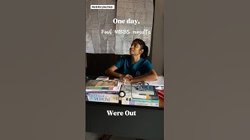 One day Alevel results were out - al bio to medical daculty - advanced level biology to med student