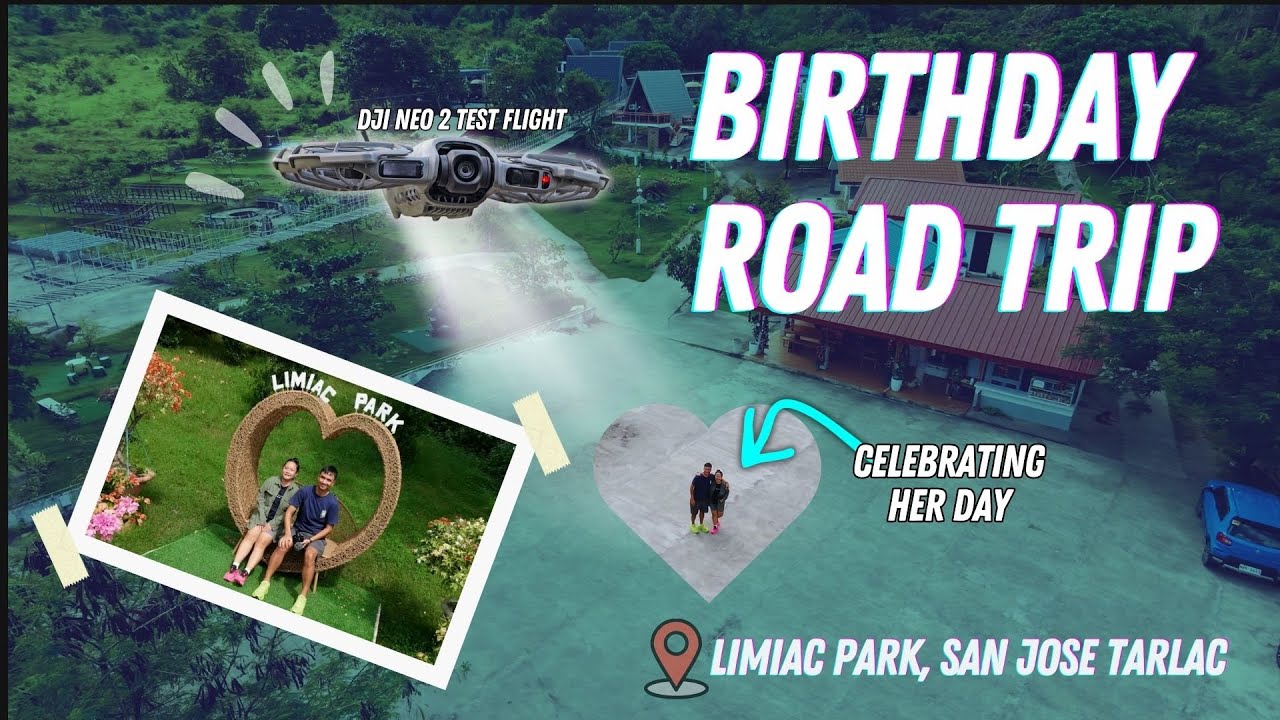 Birthday Road Trip with My Wife | Limiac Park, Vegan Food Trip & DJI Neo 2 Test
