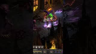 DOOM ON WARLOCK IS INSANE NOW #diablo2resurrected #diablo #shorts