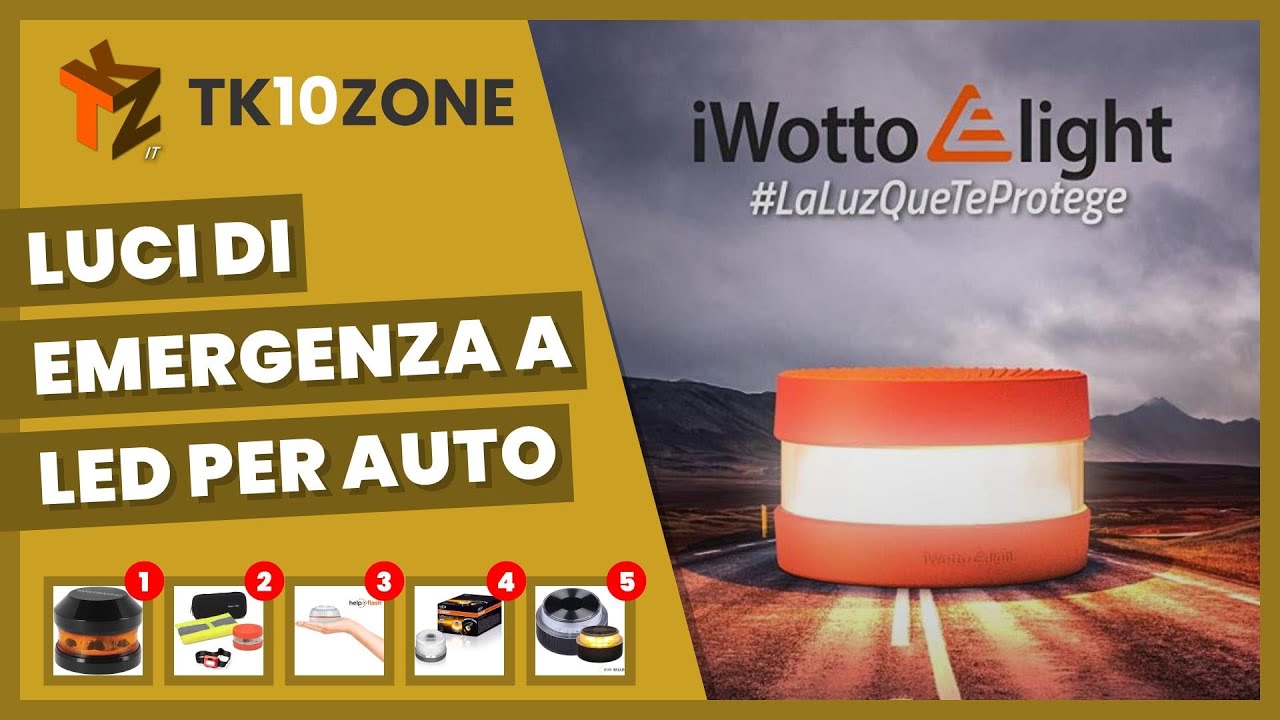 Le 5 migliori luci di emergenza a led per auto