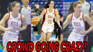 Caitlin Clark Enters the Game — The Arena Erupts After Her First Shot
