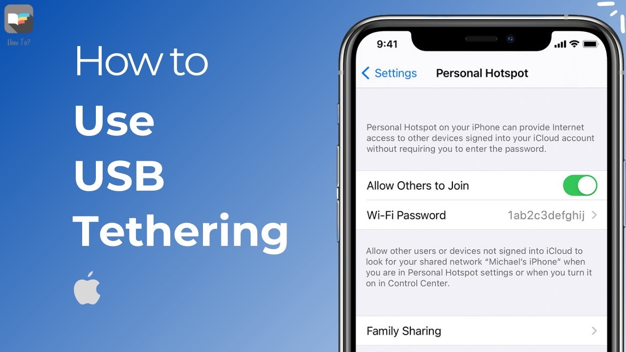 How to share Hotspot via in iPhone iPad| How To - YouTube
