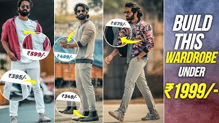 Build My Wardrobe Under 1999/- (Stylish And Versatile Wardrobe)