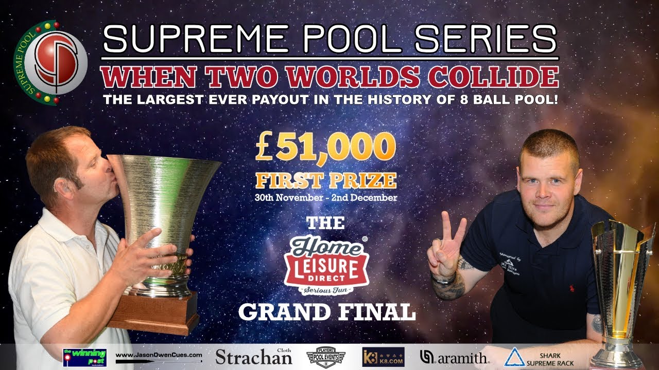 Ben Davies vs Scott Gillespie - The Supreme Pool Series - Home Leisure Direct Grand Final - T16