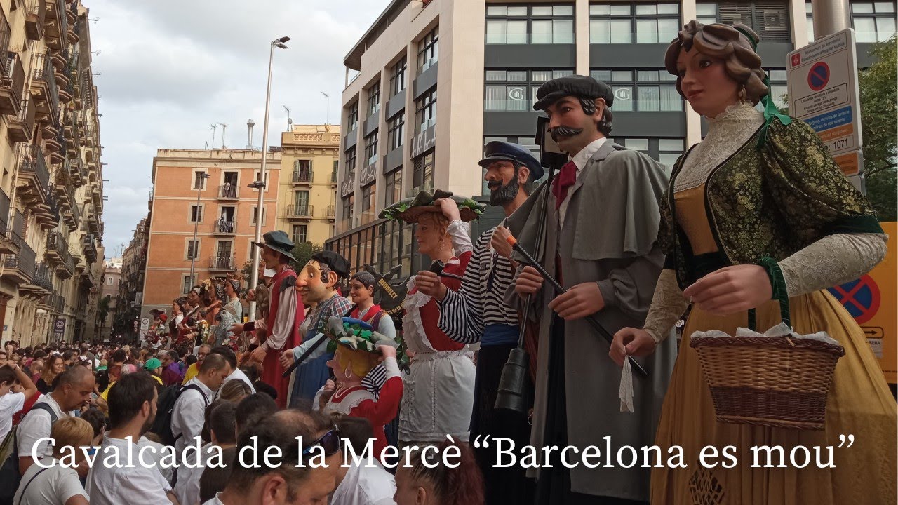 Cavalcada de la Mercè “Barcelona es mou” - La Mercè (24/9/2022)