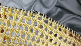 Такой ажурный узор спицами свяжет и начинающий!#вязаниесверой#knittingpattern#knitting by Вязание с Верой 3,102 views 1 month ago 5 minutes, 6 seconds
