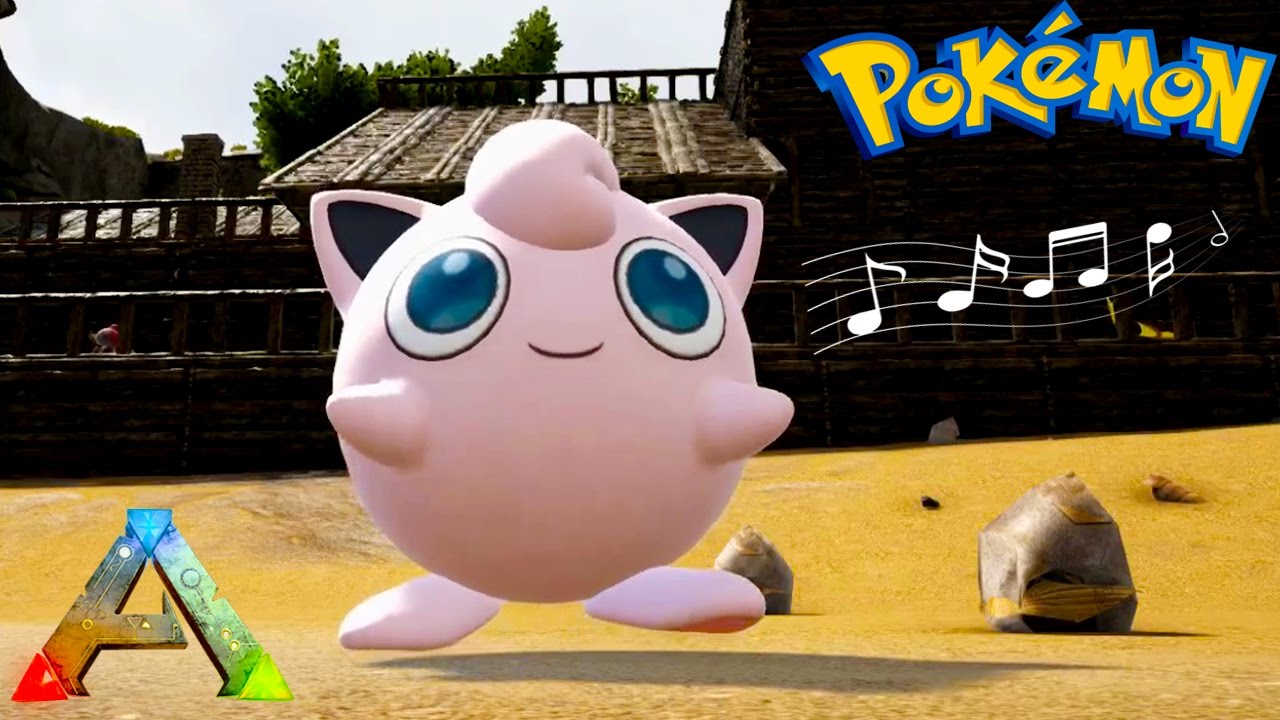 JIGGLYPUFF SINGS!! BEST TAMING POKEMON IN ARK! POKEMON EVOLVED (Ark Modded Gameplay)