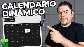 Cómo Crear un Calendario Dinámico y Elegante en Excel