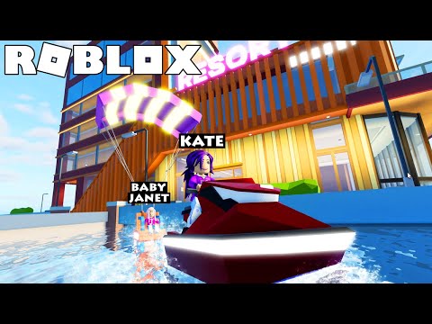 Baby Janet goes on a DREAM ISLAND vacation! 🏝️ | Roblox: Livetopia Roleplay