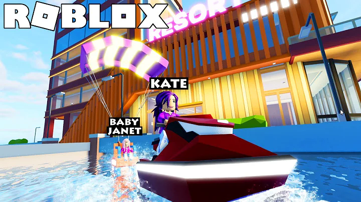 Baby Janet goes on a DREAM ISLAND vacation!  | Rob...