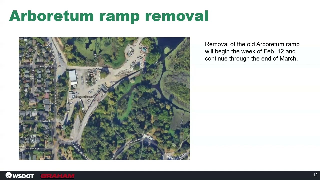 SR 520 Montlake Project: February 2024 construction update