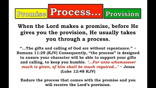 FOCUS: It's Promise, Problem, Provision, and Realisation VI