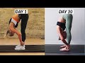 I Did an Olympic Gymnasts Stretching Routine for 30 days *Splits Results*