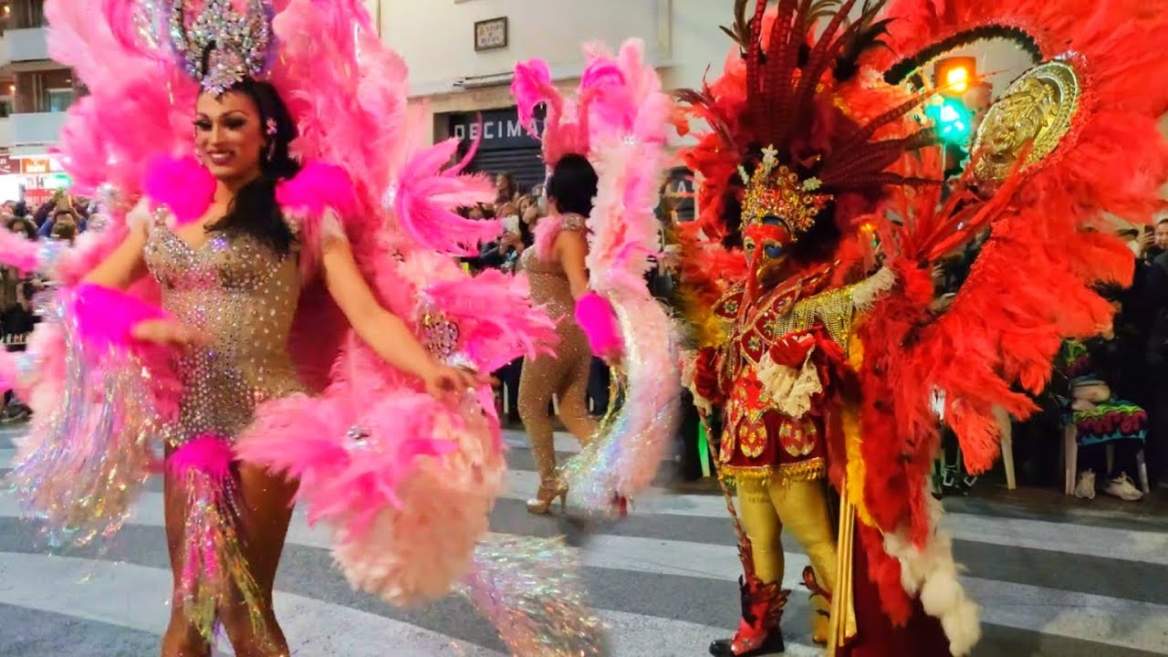 BENIDORM 🇪🇦 CARNIVAL PARAD 26 FEBRUARY 2022