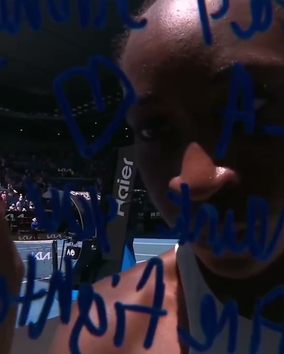 Coco Gauff with a message to LA and firefighters ❤️