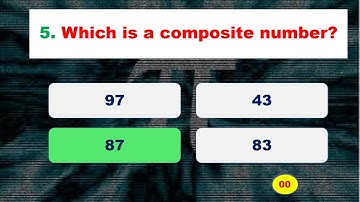Level 6 Number system | prime & composite numbers | quiz by SSK check your rank