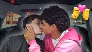 "I CANT STOP KISSING YOU" PRANK ON MY BOYFRIEND *GONE RIGHT*