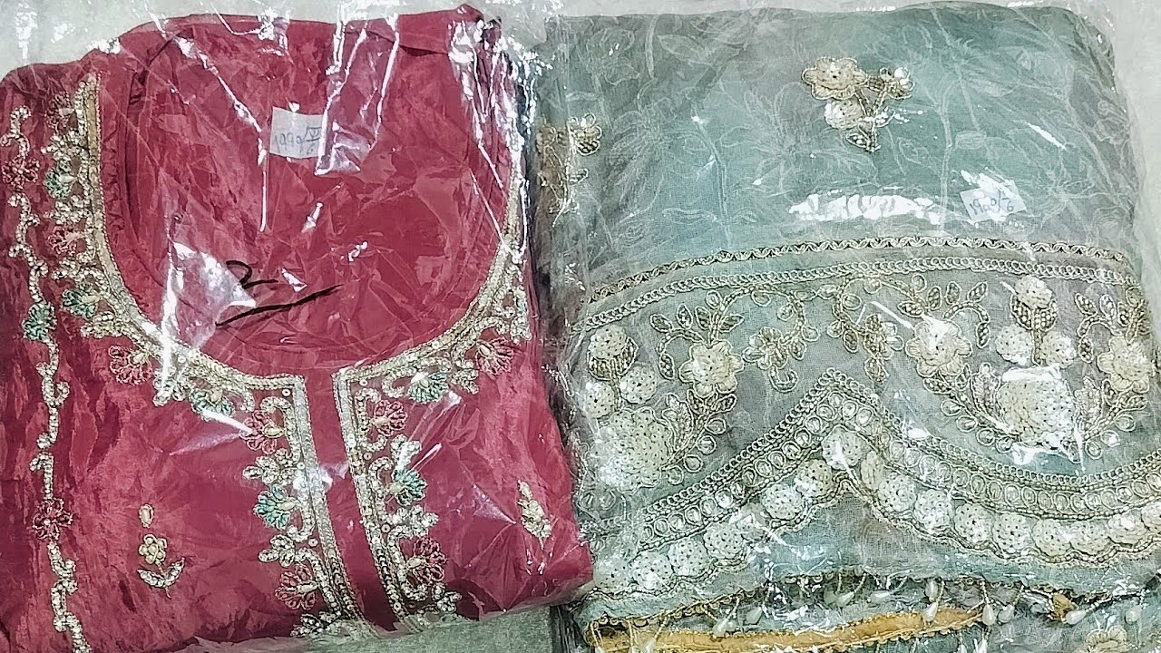 🤩 hawi dupatta Wark main party wear suit ☎️9873077223