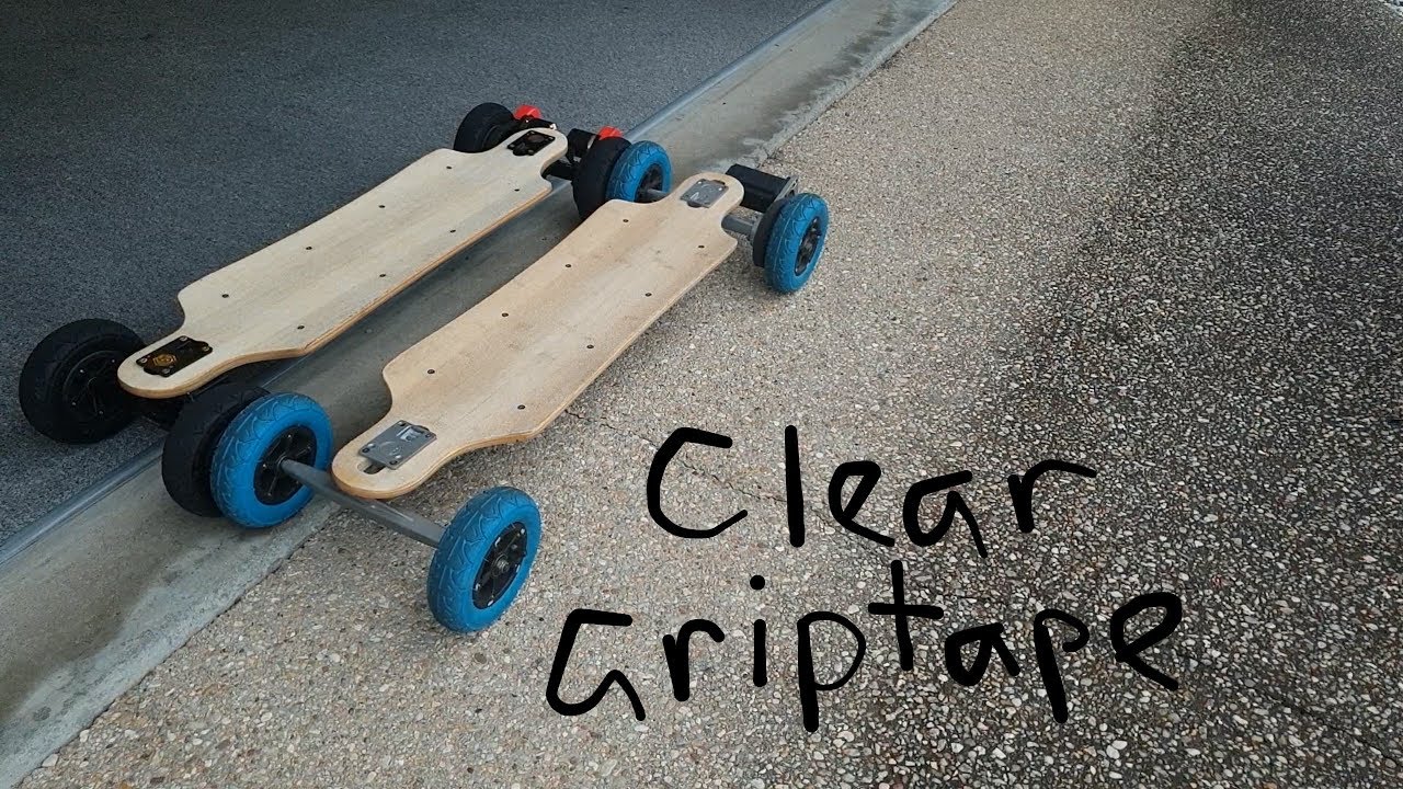 ESK8: How To Apply Clear Griptape 