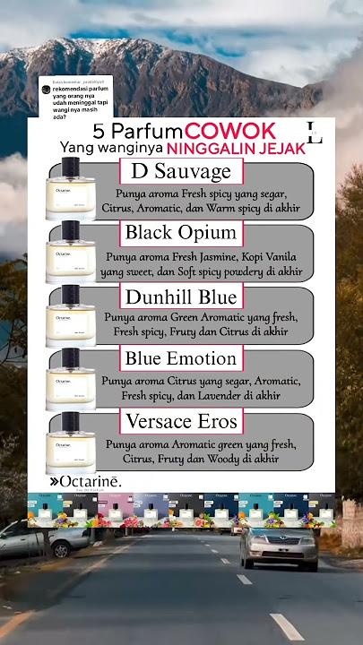 WAJIB COBA ❗❗❗ REKOMENDASI PARFUM COWOK AWET TAHAN LAMA
