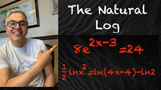 Solving the Natural Log Equations.