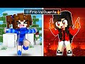 DESAFIO DO FRIO VS CALOR NO MINECRAFT! ❄️🔥