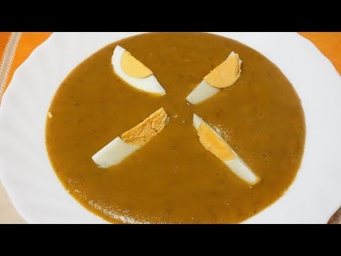 Video: Crema De Zanahoria Con Lentejas