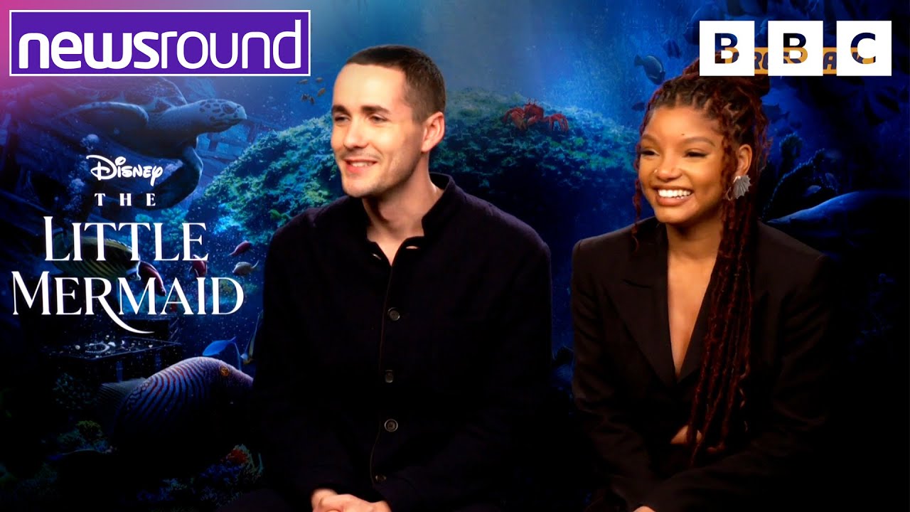 Interview with The Little Mermaid Stars Halle Bailey and Jonah Hauer
